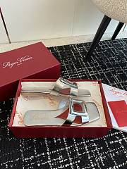 Kitlife Roger vivier slides silver - 5