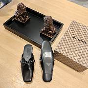 kitlife balenciaga metallic Black loafer - 5