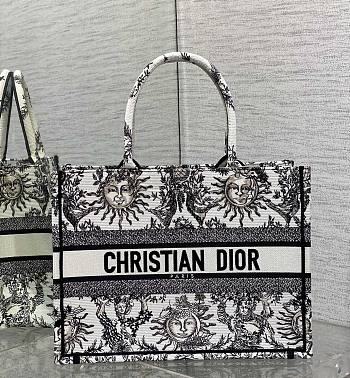 Kitlife Dior Book Tote black new 2024 bag - 36x27.5x16.5cm