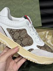 kitlife gucci women trainer brown&white - 6