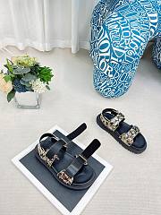 kitlife Dior sandals black - 2