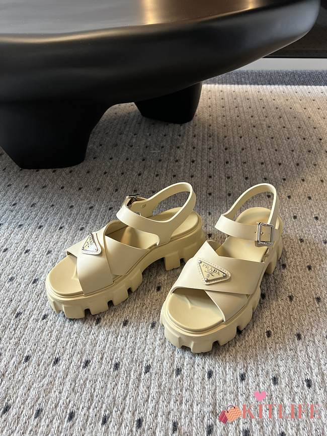 kitlife Prada sandals lemon - 1