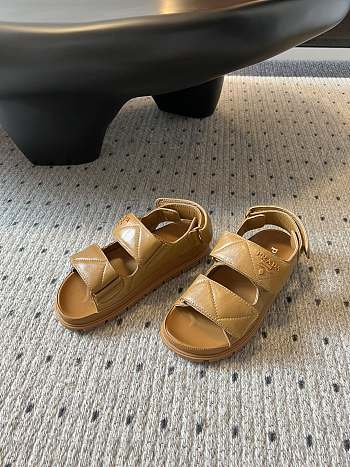 kitlife Prada sandals brown