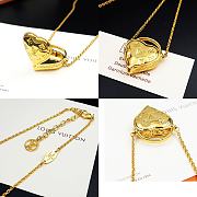 Kitlife LV necklace gold charm love - 1