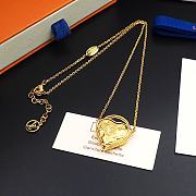 Kitlife LV necklace gold charm love - 4