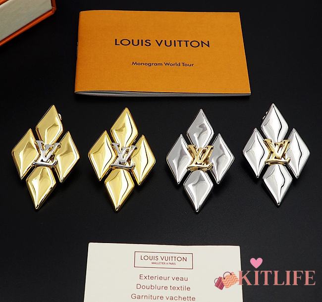Kitlife LV Earring gold/silver 03 - 1