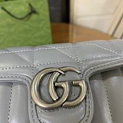 Kitlife Gucci Marmont super mini blue bag - 16.5x10.2x5.1cm - 5