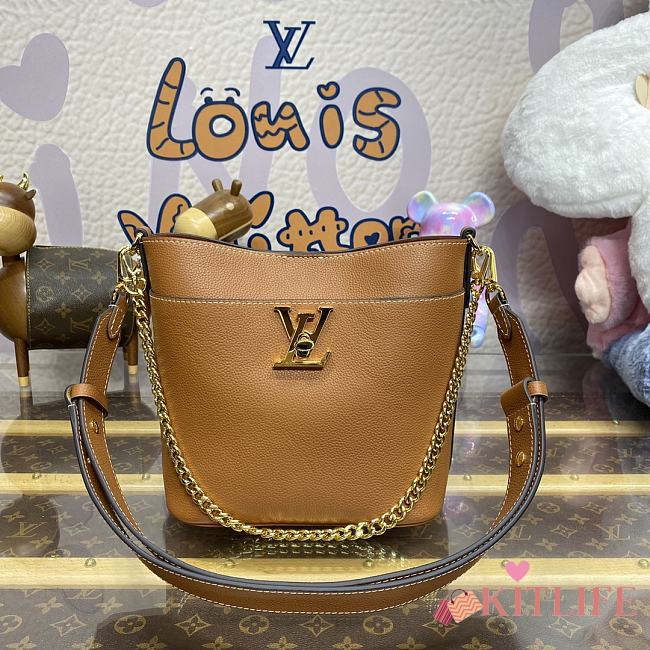 Kitlife Louis Vuitton Lock and Walk brown bag - 20x20.5x12cm - 1