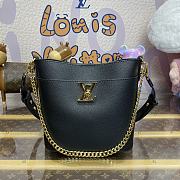 Kitlife Louis Vuitton Lock and Walk black bag - 20x20.5x12cm - 5