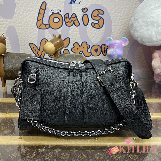Kitlife Louis vuitton Mahina Hand It All Black bag - 29x18x13cm - 1
