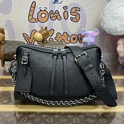 Kitlife Louis vuitton Mahina Hand It All Black bag - 29x18x13cm - 4
