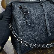 Kitlife Louis vuitton Mahina Hand It All Black bag - 29x18x13cm - 6