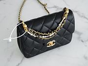 Kitlife Chanel flap bag mini Black - 12.5x17x5 cm - 3