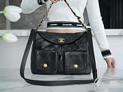 kitlife Chanel hobo black bag - 21.5x30x5cm - 2