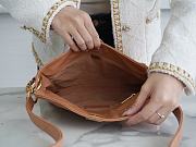 kitlife Chanel hobo brown bag - 21.5x30x5cm - 4