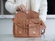 kitlife Chanel hobo brown bag - 21.5x30x5cm - 3