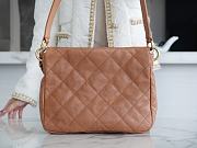 kitlife Chanel hobo brown bag - 21.5x30x5cm - 2