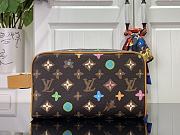 Kitlife Louis Vuitton Locker Dopp Kit Monogram Craggy brown bag - 23x13x12 cm - 4