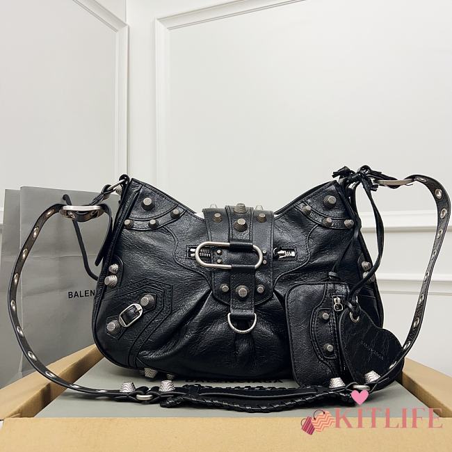 kitlife Balenciaga Le Cagole bag Black - 37cm - 1