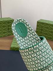 kitlife GUCCI Platform Slide Sandals green - 4