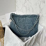 kitlife Chanel22 denim bag - 39x42x8cm - 2