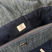 kitlife Chanel22 denim bag - 39x42x8cm - 5