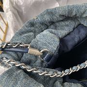 kitlife Chanel22 denim bag - 19x20x6cm - 3