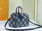 Kitlife Lousi Vuitton Speedy Blue Bandoulière 20 bag - 20 x 15 x 12.5 cm - 5