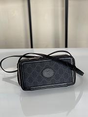 Kitlife GUCCI Interlocking G Mini Bag Black - 18x10x7cm - 1