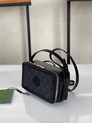 Kitlife GUCCI Interlocking G Mini Bag Black - 18x10x7cm - 2