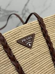 Kitlife Prada Straw Basket Tote Bag - 25x48x16 cm - 5