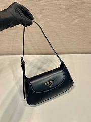 kitlife Prada Small leather shoulder bag Black - 25x5.5cm - 3