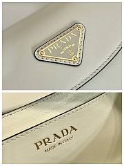 kitlife Prada Small leather shoulder bag White - 25x5.5cm - 2