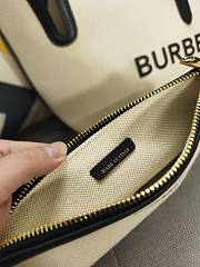 Kitlife Burberry Soft Belt Canvas Tote Bag in black Canvas - 35x15x31 cm - 4