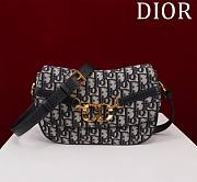 kitlife Dior Small CD Besace Bag Blue - 24 x 15 x 6 cm - 1