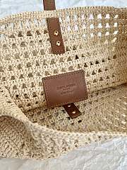 kitlife SAINT LAURENT Hobo Crochet Bag In Beige - 37x30x14 cm - 6