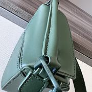 Kitlife LOEWE Puzzle Mini Leather Shoulder Bag in green - 12.5x18x8cm - 5