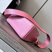 Kitlife LOEWE Puzzle Mini Leather Shoulder Bag in Pink - 12.5x18x8cm - 4