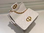Kitlife Dior Jolie Top Handle white Bag - 22 x 14 x 8cm - 5
