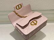 Kitlife Dior Jolie Top Handle Pink Bag - 22 x 14 x 8cm - 2