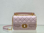 Kitlife Dior Jolie Top Handle Pink Bag - 22 x 14 x 8cm - 3