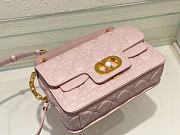 Kitlife Dior Jolie Top Handle Pink Bag - 22 x 14 x 8cm - 4