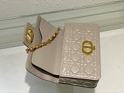 Kitlife Dior Jolie Top Handle gray Bag - 22 x 14 x 8cm - 2