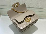Kitlife Dior Jolie Top Handle gray Bag - 22 x 14 x 8cm - 3