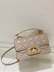 Kitlife Dior Jolie Top Handle gray Bag - 22 x 14 x 8cm - 6