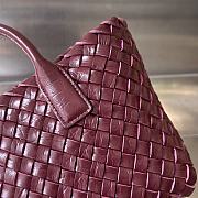 Kitlife bottega veneta Mini Cabat red bag - 20x15x12 cm - 6