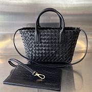 Kitlife bottega veneta Mini Cabat Black bag - 20x15x12 cm - 1