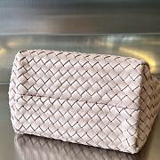 Kitlife bottega veneta Mini Cabat Pink bag - 20x15x12 cm - 3