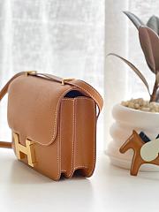 kitlife Hermès Constance mini brown bag - 19cm - 6