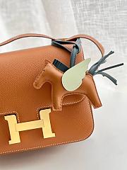 kitlife Hermès Constance mini brown bag - 19cm - 3